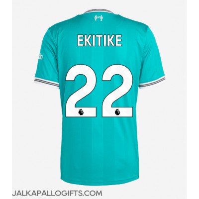 Liverpool Hugo Ekitike #22 Kolmaspaita 2025-26 Lyhythihainen Liverpool Hugo Ekitike #22 Kolmaspaita 2025-26 Lyhythihainen